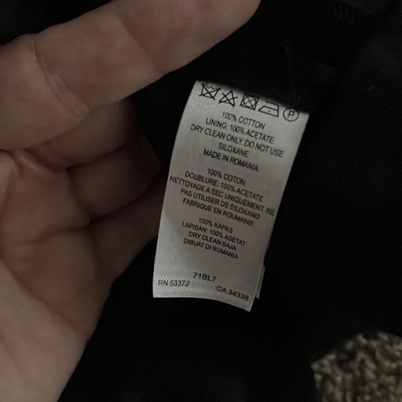 NWT Strapless FCUK Belted Ruffle Black Dress - Picture 9 of 9